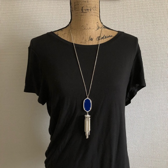 Beautiful Blue Long Necklace!! - Picture 3 of 4